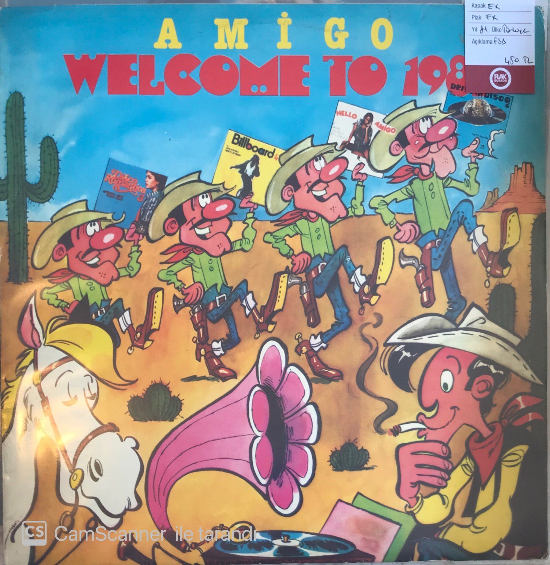 Amigo Welcome To 1981 LP